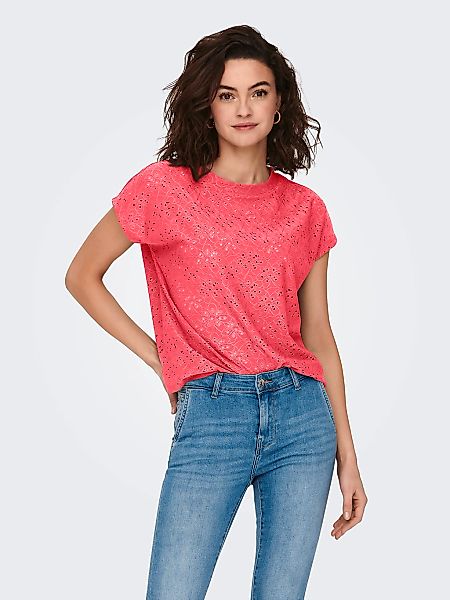 ONLY Kurzarmshirt "ONLSMILLA LIFE S/S TOP JRS NOOS" regular fit, modisch, S günstig online kaufen