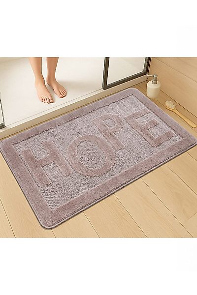 Rugium Badematte Hope Badematte, Badematte, bedruckter günstig online kaufen