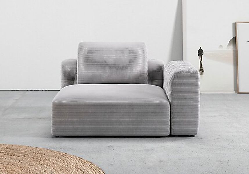 Home affaire 1,5-Sitzer »Cushid« Modul-Eckteil, auch einzeln stellbar, Brei günstig online kaufen