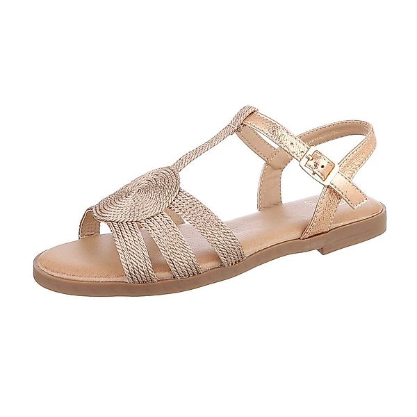 Ital-Design Damen Freizeit Riemchensandalette (86706443) Blockabsatz günstig online kaufen