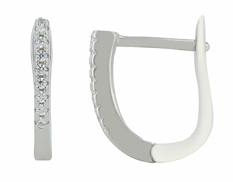 Adelia´s Klappcreolen "Damen Ohrringe – Klappcreole aus 925 Silber" Zum Ver günstig online kaufen