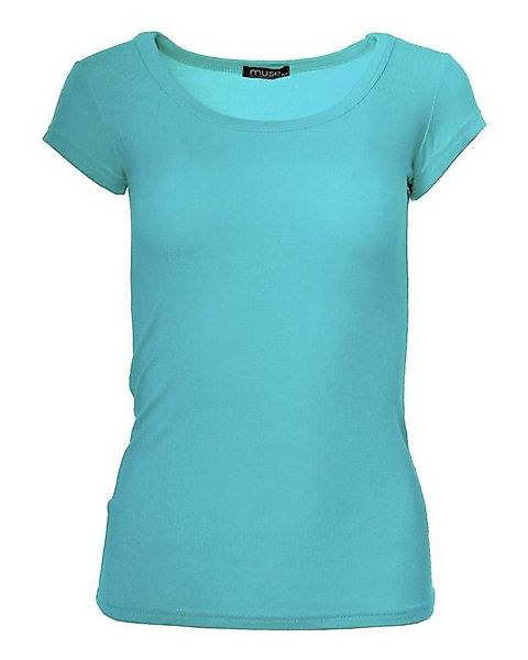 Muse T-Shirt Basic Kurzarm T-Shirt Skinny Fit 1001 günstig online kaufen