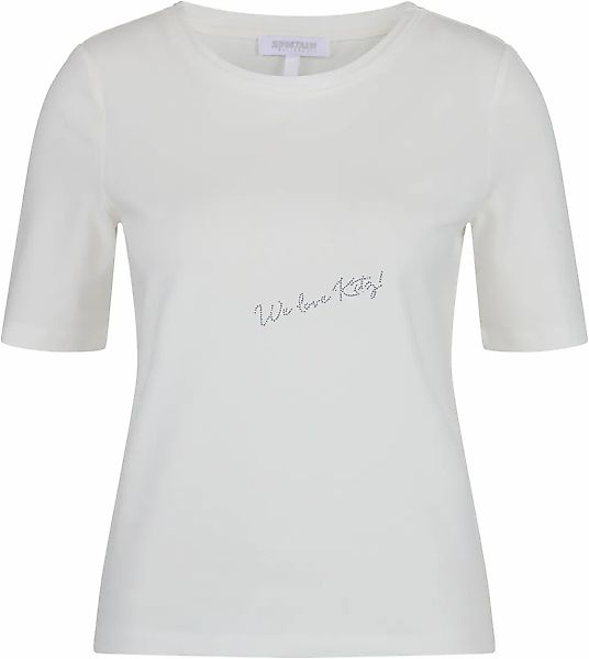 Sportalm Kitzbühel Rundhalsshirt mit schimmerndem Frontprint günstig online kaufen