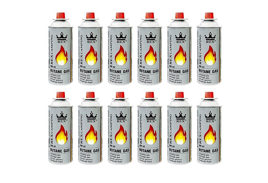 Mianova Gaskartusche 227g Butan Gasflaschen Bunsenbrenner Campingkocher Gas günstig online kaufen