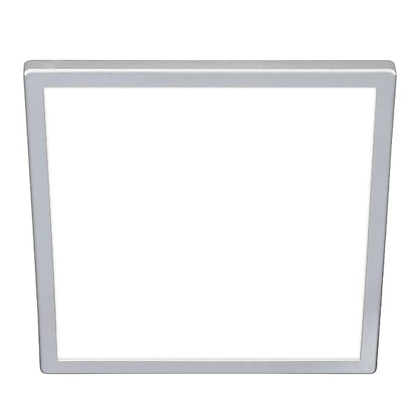 Briloner LED-Deckenleuchte Kada Ultraflach 29,5 cm x 29,5 cm x 2,8 cm Chrom günstig online kaufen