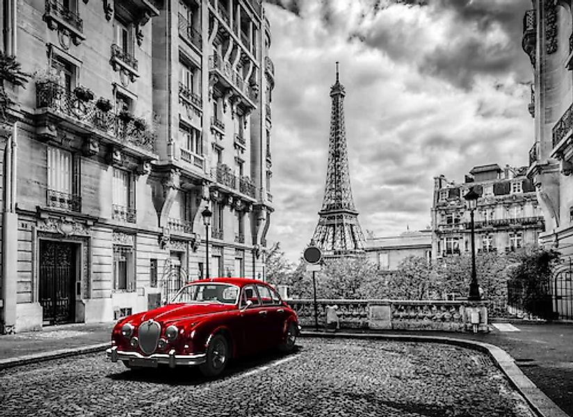 Papermoon Fototapete »Paris Eiffel Tower« glatt günstig online kaufen