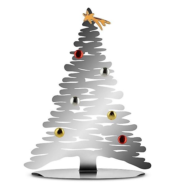 Alessi Weihnachtsfigur Weihnachtsbaum Stahl 30 cm günstig online kaufen