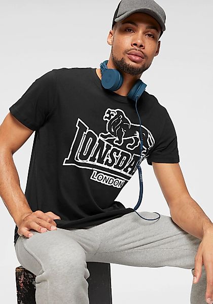 Lonsdale T-Shirt Lonsdale Herren T-Shirt Langsett günstig online kaufen