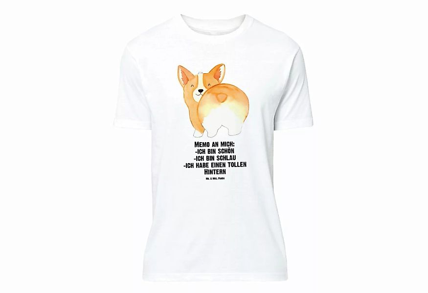 Mr. & Mrs. Panda T-Shirt Corgie Po - Weiß - Geschenk, Wauwau, Hundebesitzer günstig online kaufen