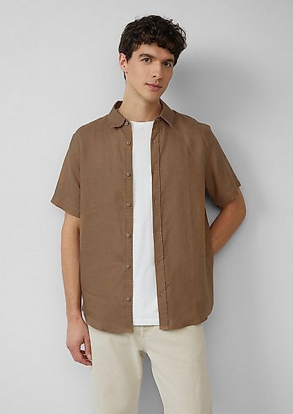 s.Oliver Kurzarmhemd Hemd Regular Fit: Leichtes Kurzarmhemd aus 100% Leinen günstig online kaufen