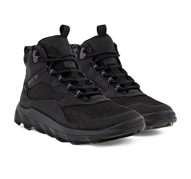 Ecco MX Mid GTX (Premiumleder, wasserdicht) schwarz Damen Sneaker günstig online kaufen
