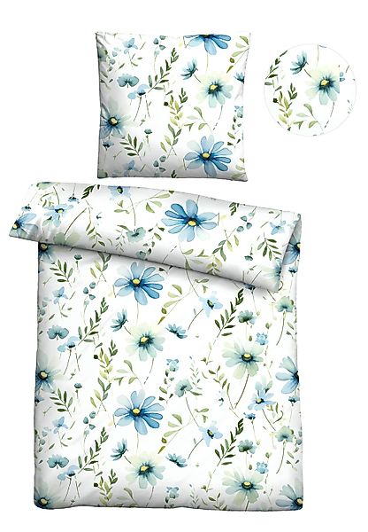 Castell - Markenbettwäsche Bettwäsche "0020369" 2 Stk. absolut bügelfrei, 1 günstig online kaufen