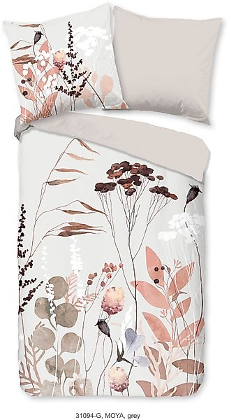 good morning Wendebettwäsche »Moya« 2 Stk. tlg. 100% Baumwolle, 135x200, Re günstig online kaufen