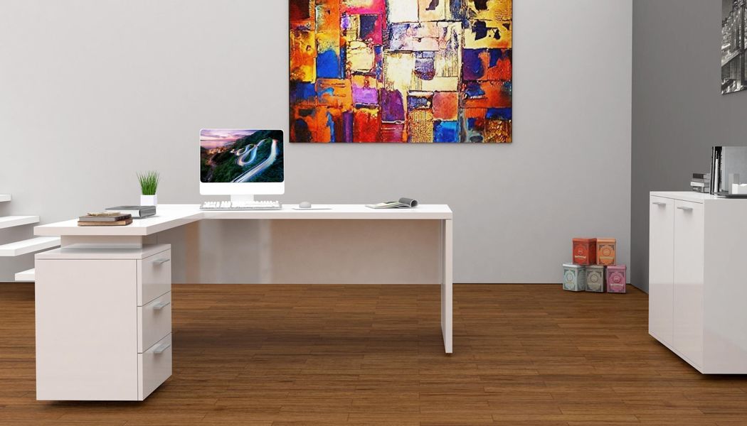 INOSIGN Eckschreibtisch »New Selina« Schreibtisch, Schubkästen, mit oder oh günstig online kaufen