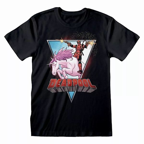 Heroes Inc T-Shirt Unicorn Rider - Marvel Deadpool günstig online kaufen
