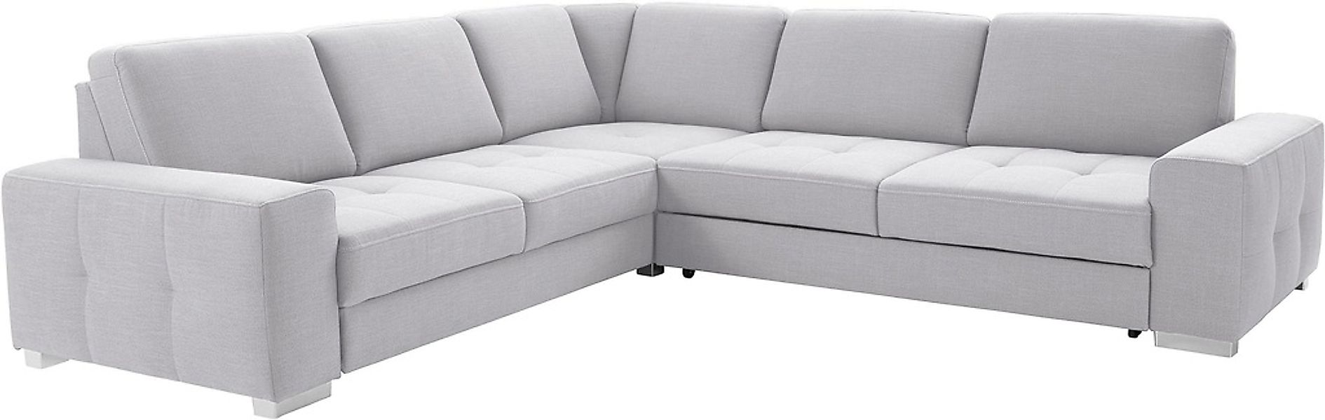 sit&more Ecksofa »Santorini L-Form«, mit Federkern und Sitztiefenverstellun günstig online kaufen