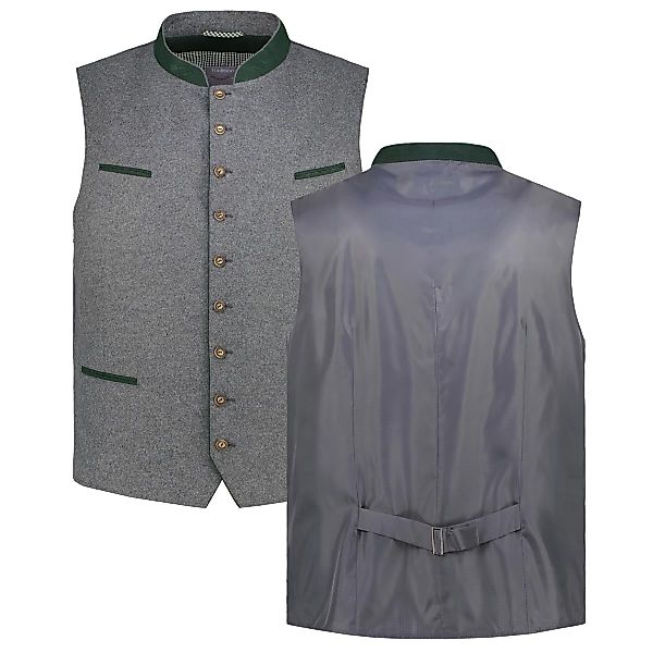 Weis Trachtenweste aus Wollmischung Farbe grau Größe: 70 günstig online kaufen