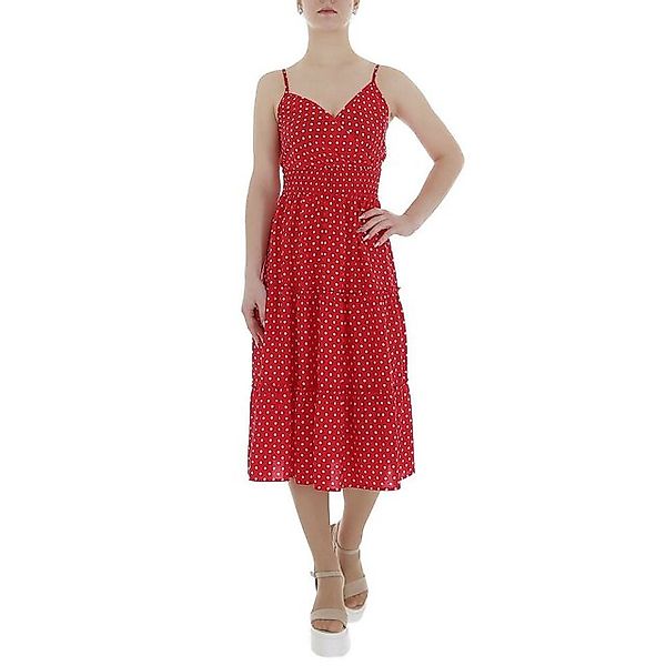 Ital-Design Sommerkleid Damen Freizeit Stufenkleid (85941340) Volants Gepun günstig online kaufen