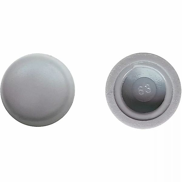 Sarei Fensterbankkappen PVC Ø 11,5 mm Grau 12 Stück günstig online kaufen