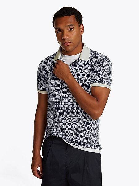 Tommy Hilfiger Poloshirt INTERLOCK AOP REG POLO günstig online kaufen