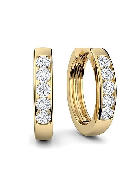 Amoonic Klappcreolen Creolen echt Silber Damen 925 klein Ohrringe nickelfre günstig online kaufen