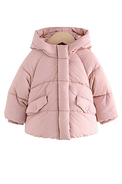 Next Fellimitatmantel Wasserabweisender Steppmantel mit Kunstfellfutter günstig online kaufen