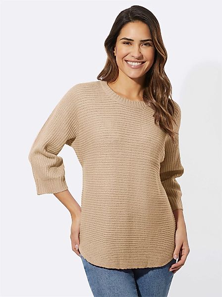 Sieh an! Strickpullover Rundhalspullover günstig online kaufen