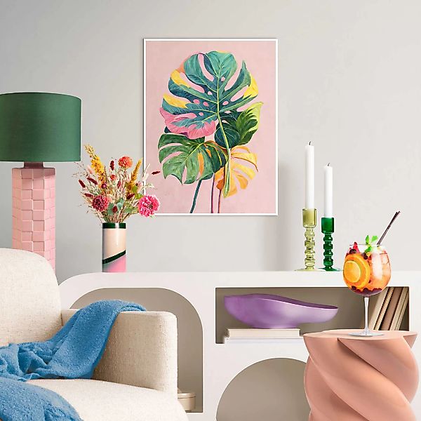 Reinders Bild mit Rahmen "Colourful Leafs" günstig online kaufen