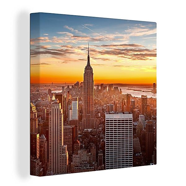OneMillionCanvasses® Leinwandbild Skyline - New York günstig online kaufen