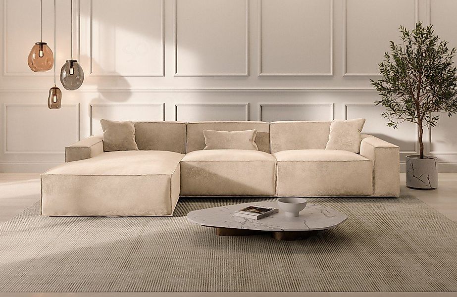 Sofa Dreams Ecksofa Stoffsofa Sofa Polstercouch günstig online kaufen