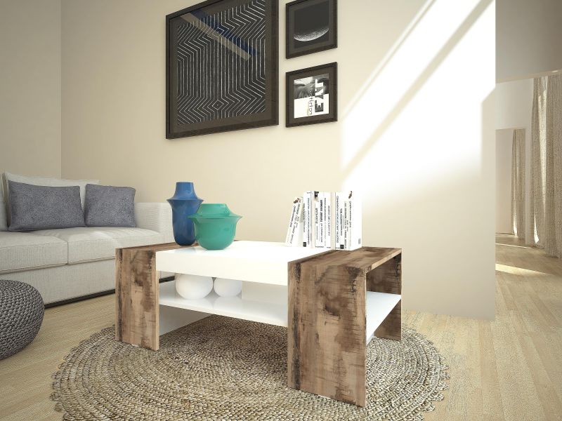 möbelando Couchtisch Cesena, 110 x 40 günstig online kaufen