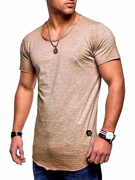 behype T-Shirt "DUST", (1 tlg.), mit Rundhals-Ausschnitt günstig online kaufen