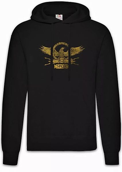 Urban Backwoods Hoodie Römischer Adler Herren Hoodie Roma Rom Cäsar Karte K günstig online kaufen