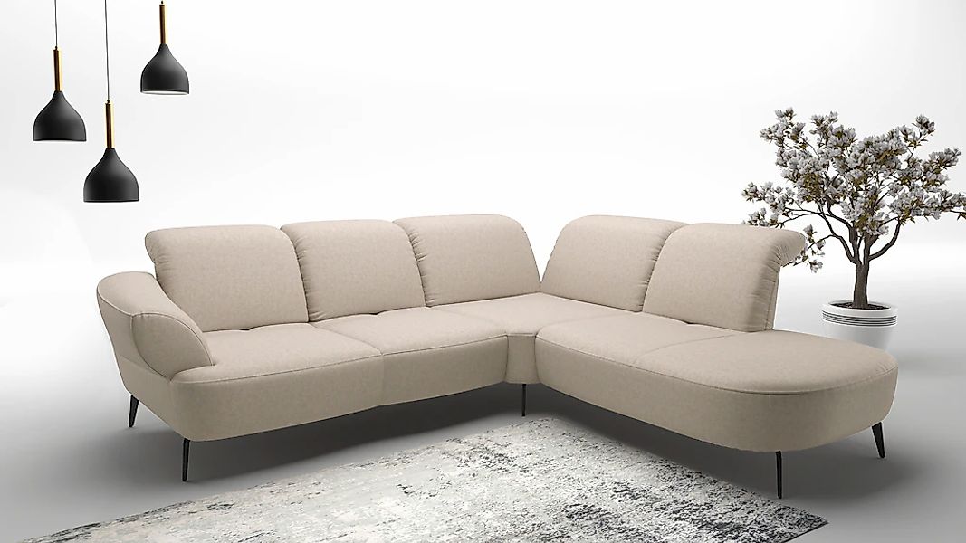 sit&more Ecksofa "Dance, L-Form, inkl. Sitztiefenverstellung", inkl. Click& günstig online kaufen