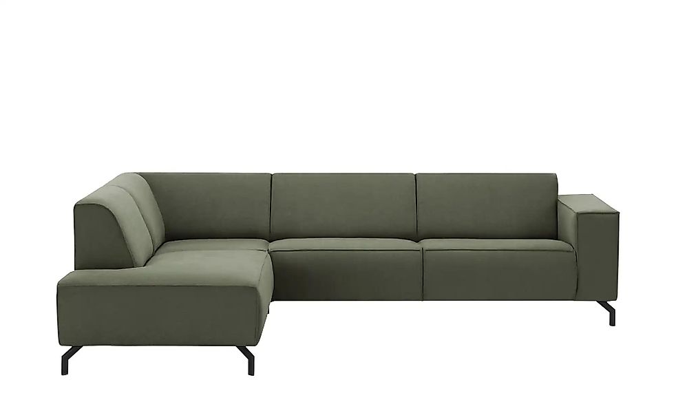 SOHO Ecksofa  Brenda ¦ grün ¦ Maße (cm): B: 275 H: 77 T: 210 Polstermöbel > günstig online kaufen