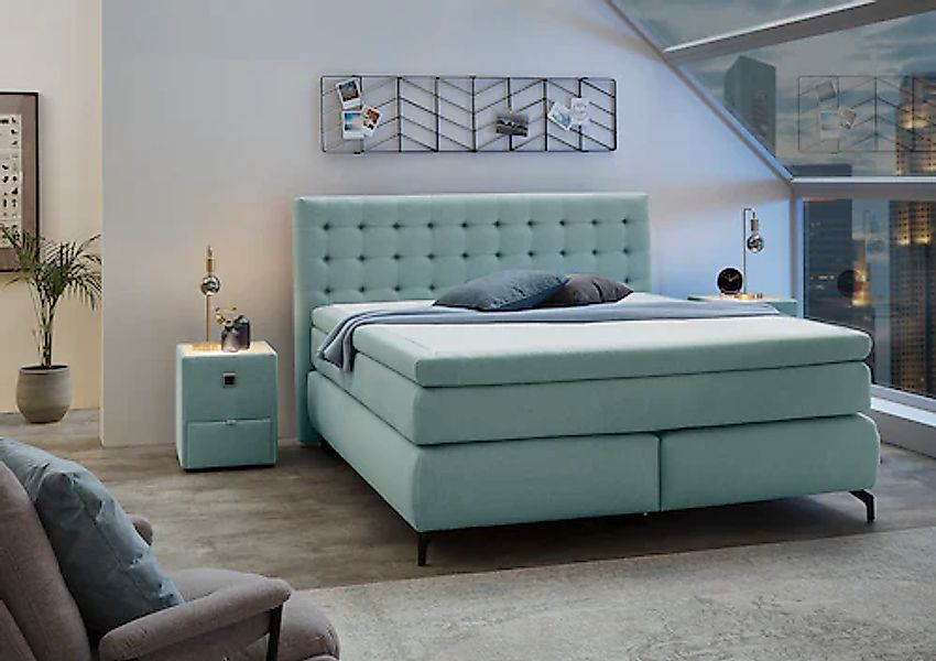 Jockenhöfer Gruppe Boxspringbett »Jessica«, mit Topper, erhältlich in der G günstig online kaufen
