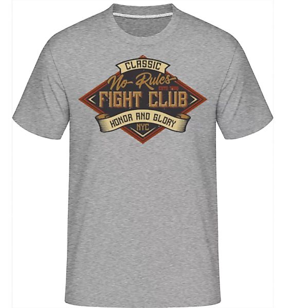 No Rules Fightclub · Shirtinator Männer T-Shirt günstig online kaufen