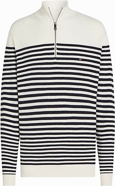 Tommy Hilfiger Troyer RACKING STRUCTURE ZIP günstig online kaufen