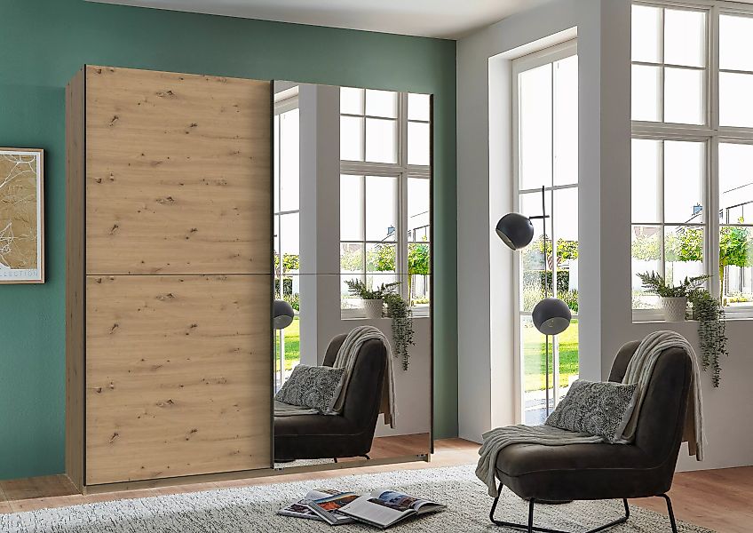 Wimex Kleiderschrank "Mugano, B/T/H 135 oder 180/65/198cm, Made in Germany" günstig online kaufen