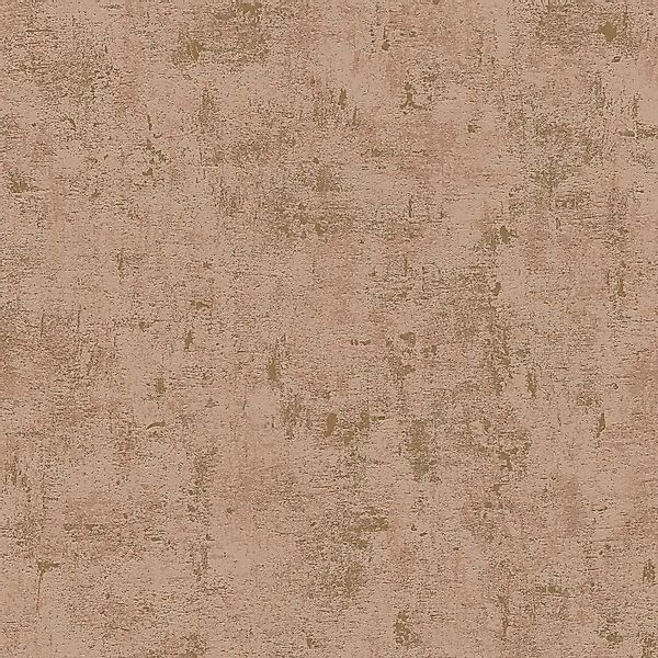 PROFHOME 395146-GU Spachtel Putz Tapete Struktur glänzend Rosa Bronze 0,53 günstig online kaufen