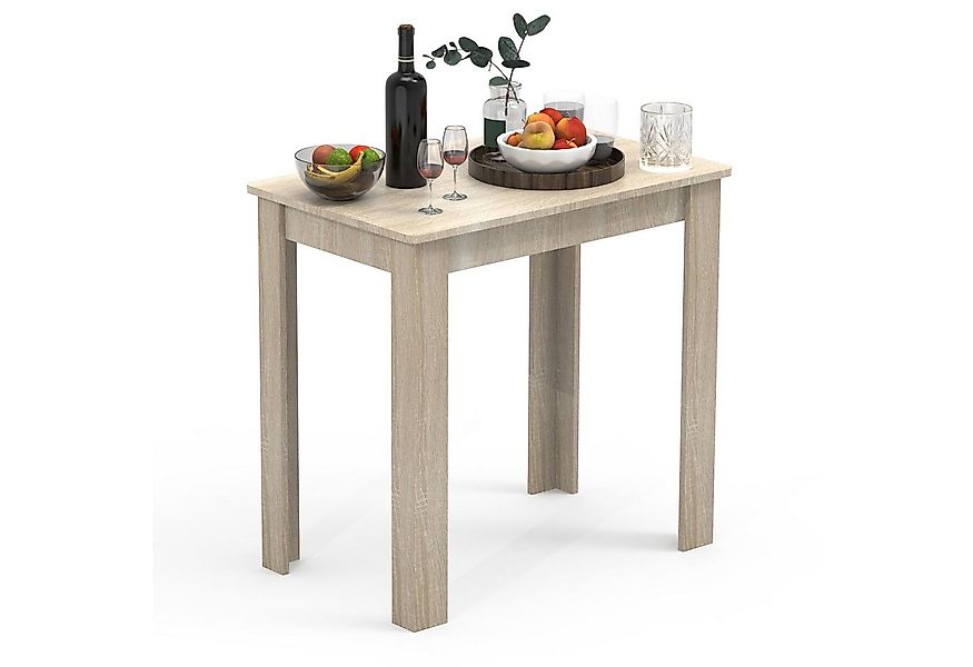 VCM Esstisch Holz Esstisch Küchentisch Esal 80 x 50 cm günstig online kaufen