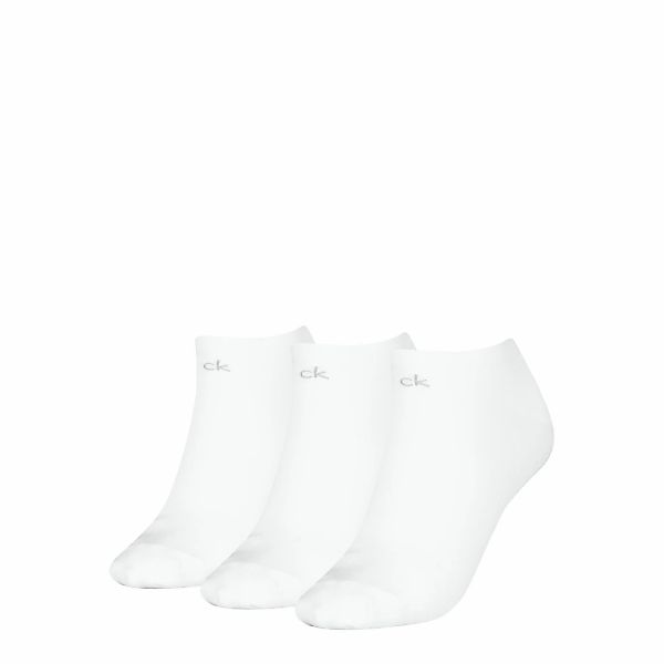 Calvin Klein Sneakersocken "CK WOMEN SNEAKER" 3 Paar, schmales Rippenbündch günstig online kaufen