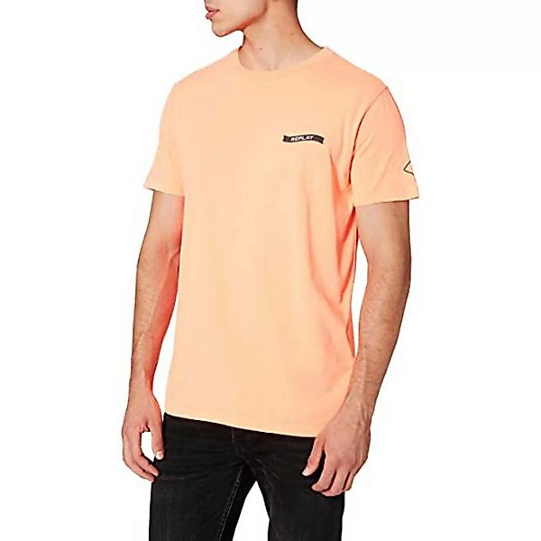 Replay M3443.000.22038g T-shirt 2XL Neon Orange günstig online kaufen