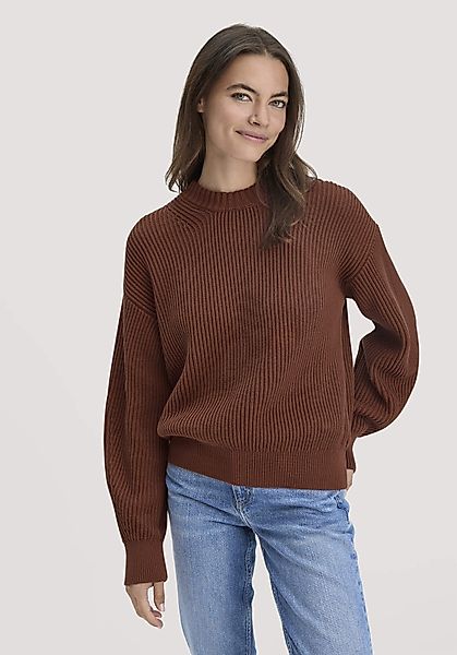 Hessnatur Strickpullover Relaxed aus reiner Bio-Baumwolle günstig online kaufen