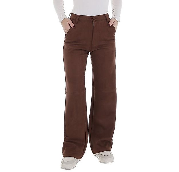 Ital-Design Lederimitathose Damen Freizeit (88836871) Stretch Hose in Leder günstig online kaufen