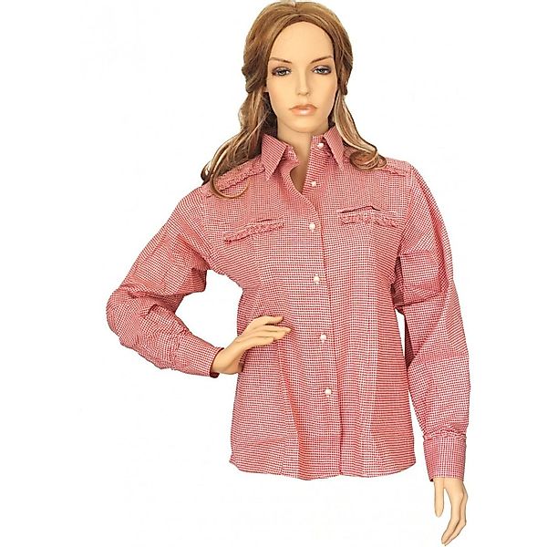 German Wear Trachtenbluse GW1521 Bayerische Langarm günstig online kaufen
