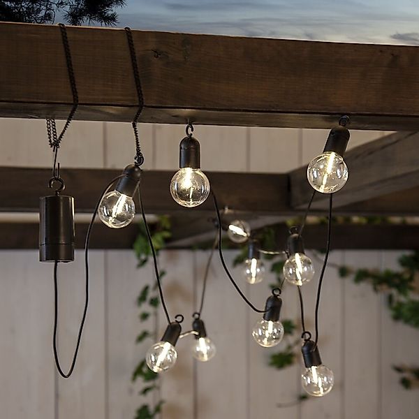STAR TRADING LED-Lichterkette für Party Biergarten 10 Kugeln Filament LED 3 günstig online kaufen