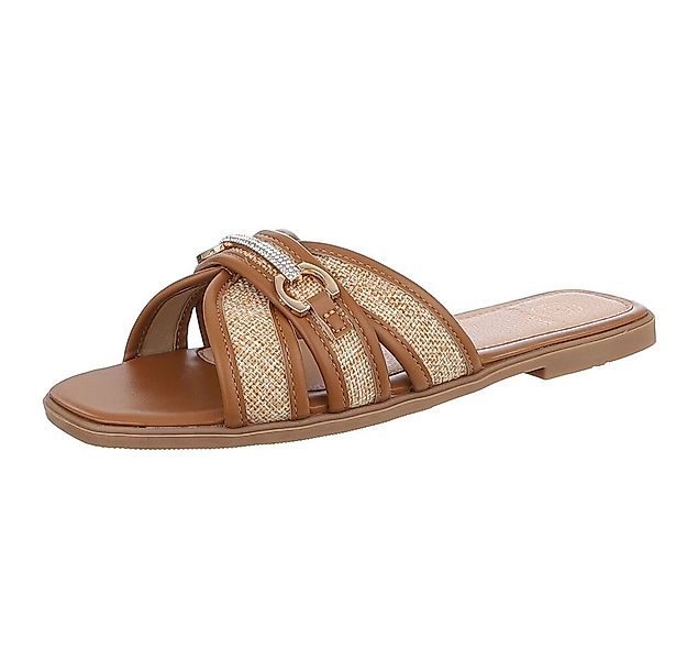 Ital-Design Elegante Slipper für Damen – Komfortabel & Stilvoll Pantolette günstig online kaufen