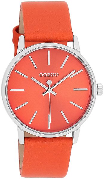 OOZOO Quarzuhr C11062, Armbanduhr, Damenuhr, Lederarmband günstig online kaufen