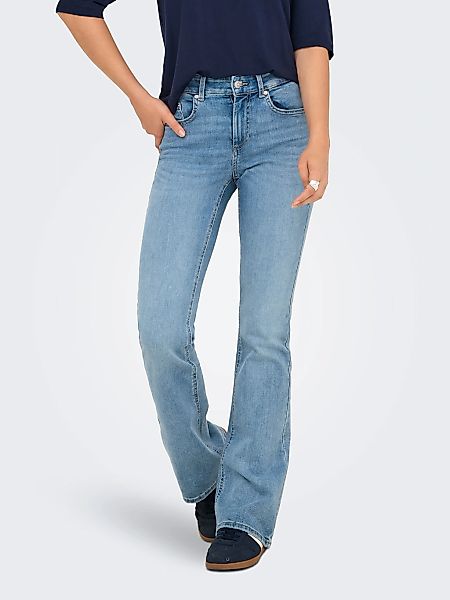 ONLY Bootcut-Jeans ONLBLUSH MID WAIST FLARED günstig online kaufen